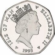50 Pence - Elizabeth II Christmas; Silver Proof obverse image
