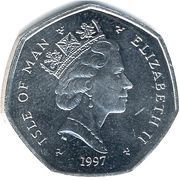 50 Pence - Elizabeth II Christmas obverse image