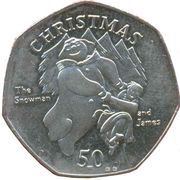 50 Pence - Elizabeth II Christmas, United Kingdom, 2003-2008 reverse image