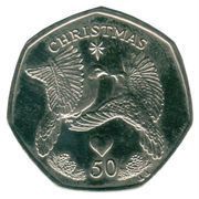 50 Pence - Elizabeth II Christmas, United Kingdom, 2006 reverse image