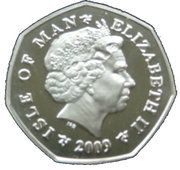 50 Pence - Elizabeth II 5th Day of Christmas obverse image