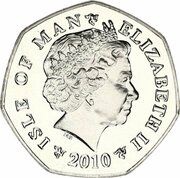 50 Pence - Elizabeth II Suzuki TT obverse image