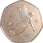 50 Pence - Elizabeth II Christmas, United Kingdom, 2012 reverse image