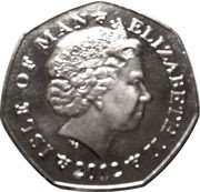 50 Pence - Elizabeth II Mark Cavendish Cycling obverse image