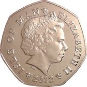 50 Pence - Elizabeth II Enduro Motorcycle obverse image