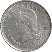 10 Centavos reverse image