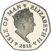 50 Pence - Elizabeth II Christmas obverse image