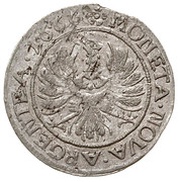3 Kreuzers - Friedrich Wilhelm, Bohemia, 1666 reverse image