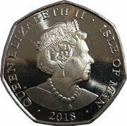 50 Pence - Elizabeth II The Coronation Coach obverse image