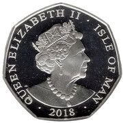 50 Pence - Elizabeth II The Coronation Coach; Silver Proof obverse image