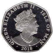 50 Pence - Elizabeth II The Coronation Orb; Silver Proof obverse image