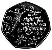 50 Pence - Elizabeth II Second to the Right, United Kingdom, 2019 reverse image