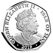 50 Pence - Elizabeth II Captain Hook; Silver Proof obverse image