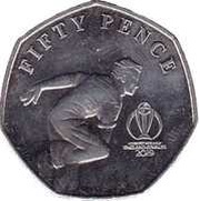 50 Pence - Elizabeth II Delivery Strike, United Kingdom, 2019 reverse image