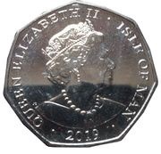 50 Pence - Elizabeth II Cover Drive obverse image