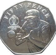 50 Pence - Elizabeth II Slip Catch, United Kingdom, 2019 reverse image