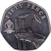 50 Pence - Elizabeth II Stumping, United Kingdom, 2019 reverse image