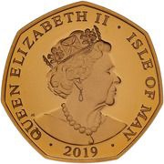 50 Pence - Elizabeth II Peter Pan obverse image