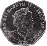 50 Pence - Elizabeth II Peter Pan at the window obverse image