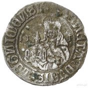 1 Groschen - Frederick II Arms, Bohemia, 1505-1510 reverse image