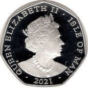 50 Pence - Elizabeth II Alice; Silver Proof obverse image