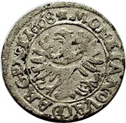 1 Kreuzer - Christian, Bohemia, 1665-1670 reverse image