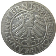 1 Groschen - Frederick II, Bohemia, 1541-1543 reverse image