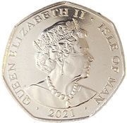 50 Pence - Elizabeth II Alice obverse image