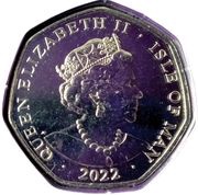 50 Pence - Elizabeth II Platinum Jubilee - Long to Reign obverse image