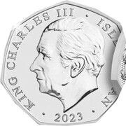 50 Pence - Charles III Anthem - God Save the King; Silver Proof obverse image