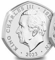 50 Pence - Charles III Anthem - God Save Our Gracious King; Silver Proof obverse image