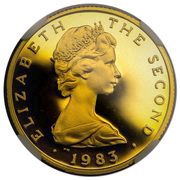 1 Pound - Elizabeth II Peel; Gold Proof obverse image