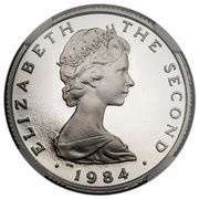 1 Pound - Elizabeth II Castletown; Platinum Proof Piedorf obverse image