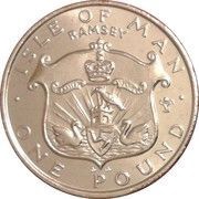 1 Pound - Elizabeth II Ramsey reverse image
