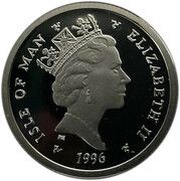 1 Pound - Elizabeth II Cricket; Silver Proof obverse image