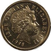 1 Pound - Elizabeth II 4th portrait obverse image