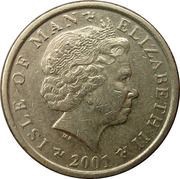 1 Pound - Elizabeth II 4th portrait obverse image