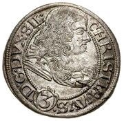 3 Kreuzers - Christian obverse image