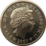 1 Pound - Elizabeth II 4th portrait obverse image