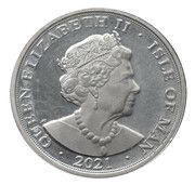 1 Sovereign - Elizabeth II Christmas 2021 obverse image