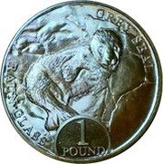 1 Pound - Charles III reverse image