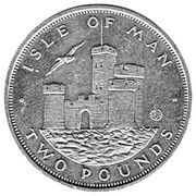 2 Pounds - Elizabeth II 3rd portrait reverse image