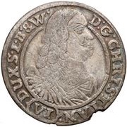 6 Kreuzers - Christian obverse image