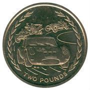2 Pounds - Elizabeth II 3rd portrait reverse image