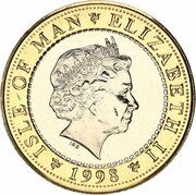 2 Pounds - Elizabeth II 4th portrait obverse image