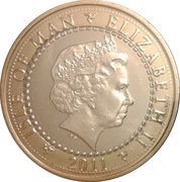 2 Pounds - Elizabeth II 4th portrait obverse image