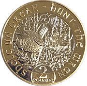 2 Pounds - Elizabeth II Hunt the Wren, United Kingdom, 2018 reverse image