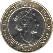 2 Pounds - Elizabeth II Mike Hailwood 40 Years obverse image