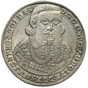 ⅛ Thaler - Georg III, Ludwig IV and Christian Death of Georg Rudolf obverse image