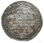 ⅛ Thaler - Georg III and Christian Death of Sophie Katharina, Bohemia, 1659 reverse image